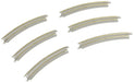 Rokuhan Z Gauge Track 6 Pieces R066R195-30° Canted Rail by Rokuhan-Kiichin - The #1 Place for Japanese Goods in Your Hand!