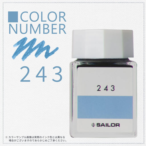 Sailor Fountain Pen with Kobo 243 Dye 20Ml Bottle Ink - Model 13-6210-243-Kiichin - The #1 Place for Japanese Goods in Your Hand!
