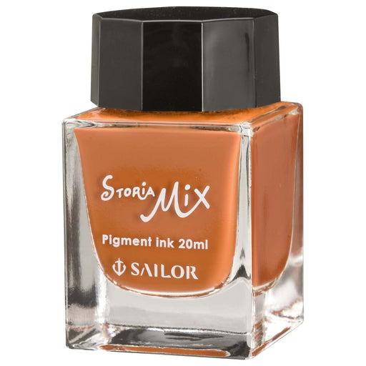 Sailor Fountain Pen Storia Mix Pigment Orange Ink 20ml Bottle 13-1503-273-Kiichin - The #1 Place for Japanese Goods in Your Hand!
