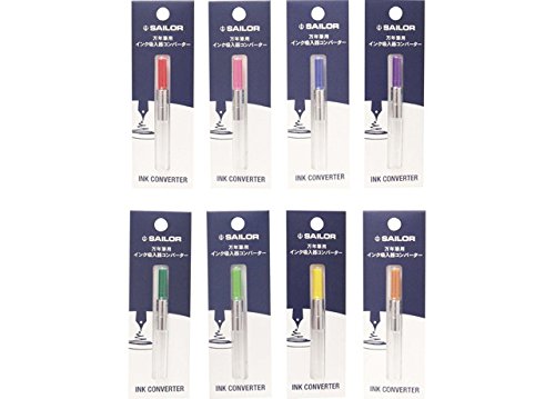 Sailor Fountain Pen with Ink Inhaler Converter Blue 14-0506-240-Kiichin - The #1 Place for Japanese Goods in Your Hand!