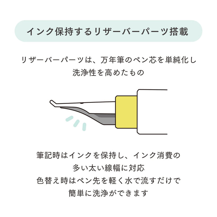 Sailor Fountain Pen Shiro 12-0138-710 with Hocoro Brush Character Nib-Kiichin - The #1 Place for Japanese Goods in Your Hand!