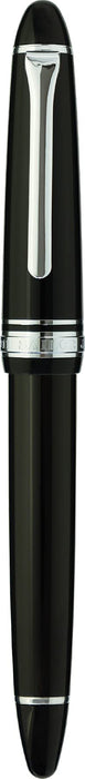 Sailor Fountain Pen Profit Casual - Black with Silver Trim Zoom Nib 11-0571-720-Kiichin - The #1 Place for Japanese Goods in Your Hand!