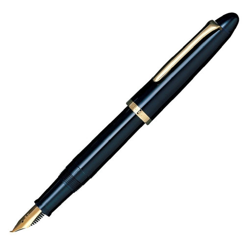 Sailor Fountain Pen Fude De Mannen Profit - Special Nib - Navy Blue 10-0212-740-Kiichin - The #1 Place for Japanese Goods in Your Hand!