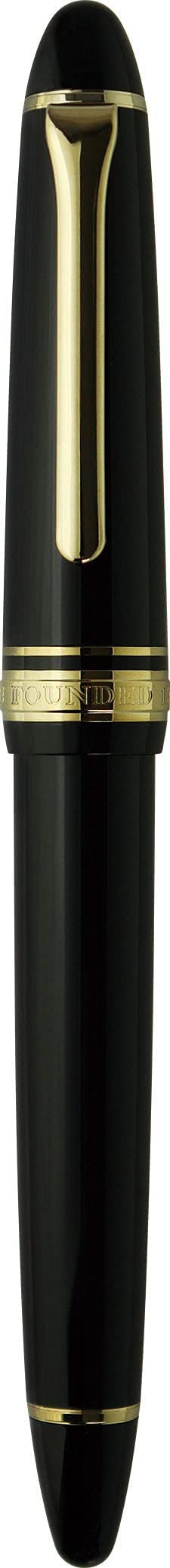 Sailor Fountain Pen Profit Light Gold Trim Black Music 11-1038-920 Model-Kiichin - The #1 Place for Japanese Goods in Your Hand!