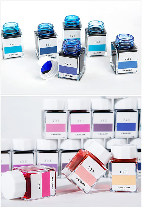 Sailor Fountain Pen 941 with Kobo Dye Ink Bottle 20ml - Model 13-1210-941-Kiichin - The #1 Place for Japanese Goods in Your Hand!