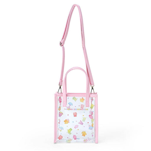 Sanrio Clear Handbag with Shoulder Strap - Gummy Candy Sanrio Characters 598917-Kiichin - The #1 Place for Japanese Goods in Your Hand!