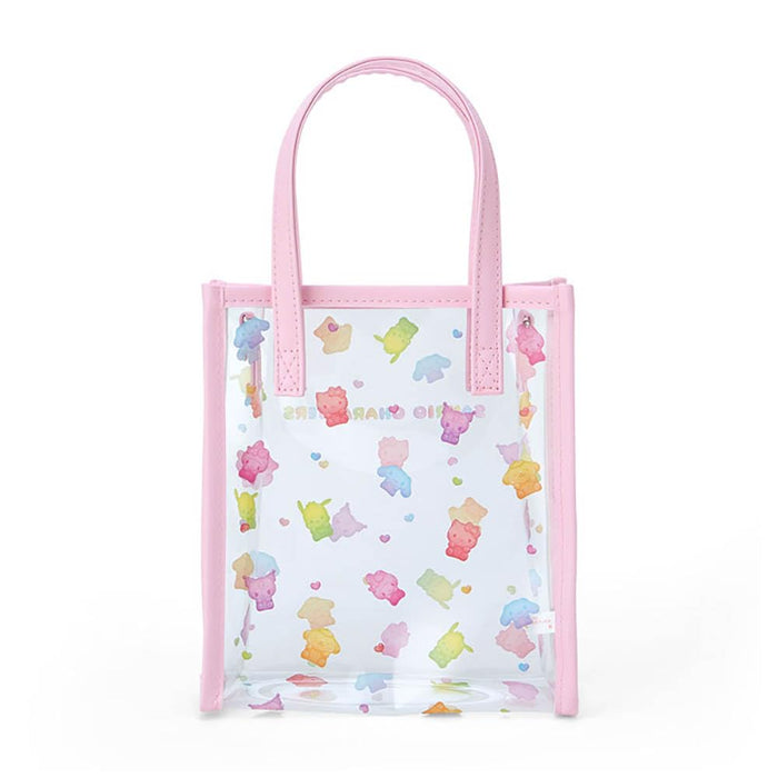 Sanrio Clear Handbag with Shoulder Strap - Gummy Candy Sanrio Characters 598917-Kiichin - The #1 Place for Japanese Goods in Your Hand!