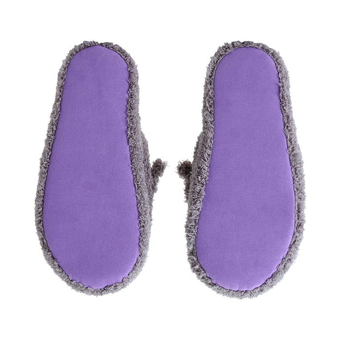 Sanrio Kuromi Face-Shaped Slippers 25cm Cute Comfy Footwear-Kiichin - The #1 Place for Japanese Goods in Your Hand!