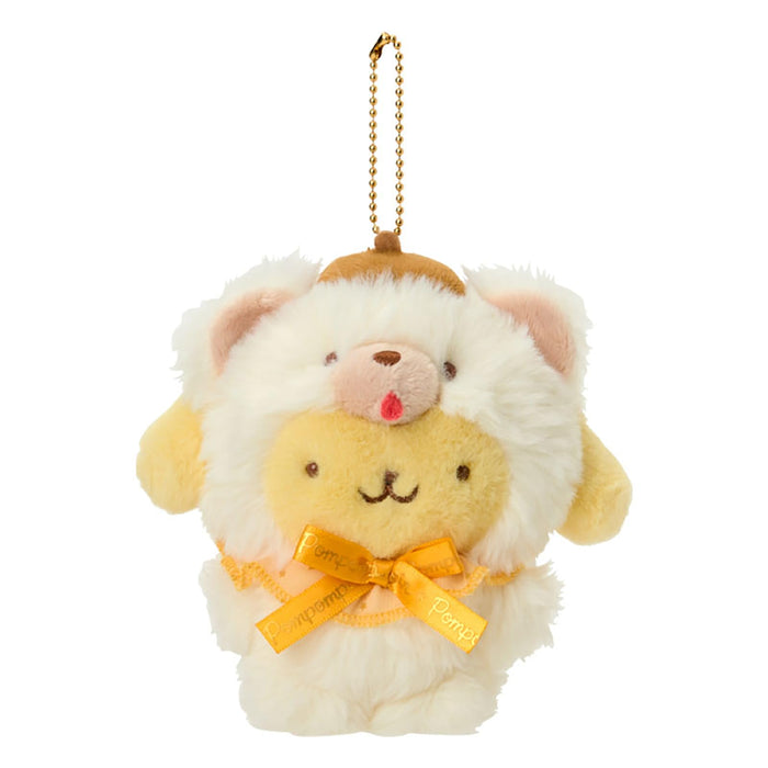 Sanrio Pompompurin Fluffy Doll Mascot Holder Plush 549860-Kiichin - The #1 Place for Japanese Goods in Your Hand!