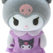 Sanrio Kuromi Mini Flocky Dress-Up Doll - Sanrio Pitatto Friends Kuromi-Chan 6.8x3.6x3cm 604321-Kiichin - The #1 Place for Japanese Goods in Your Hand!