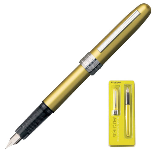 Sanwa Supply Platinum Plaisir Fountain Pen Varicitrus Pgb-1000 G Series-Kiichin - The #1 Place for Japanese Goods in Your Hand!