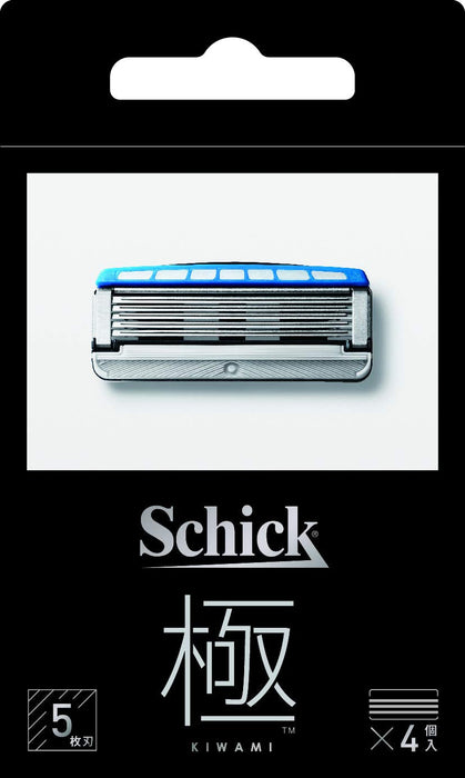 Schick Extreme Kiwami 5-Blade Razor Replacement 4 Pack Shaving Blades-Kiichin - The #1 Place for Japanese Goods in Your Hand!