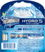 Schick Hydro 5 Razor Refill Pack - 12 Replacement Blades-Kiichin - The #1 Place for Japanese Goods in Your Hand!