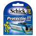 Schick - Protector Three Pack of 4 Replacement Blades-Kiichin - The #1 Place for Japanese Goods in Your Hand!
