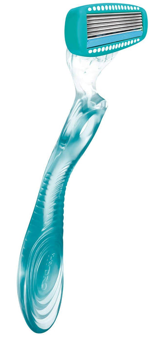 Schick Hydrosilk Sensitive Skin Women's Shaving Razor with 5 Blades and 5 Replacements-Kiichin - The #1 Place for Japanese Goods in Your Hand!