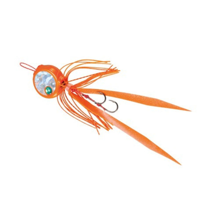 Shimano Engetsu Flat Bakubaku Metal Jig 120G Flash Orange 01J-Kiichin - The #1 Place for Japanese Goods in Your Hand!