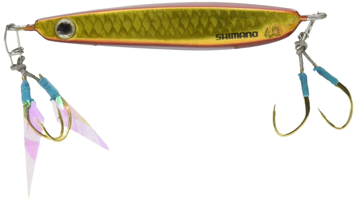 Shimano Ocea Stinger Butterfly Gatlin Light 40g Metal Jig Kyorin Akakin-Kiichin - The #1 Place for Japanese Goods in Your Hand!