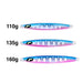Shimano Ocea Stinger Butterfly Jig 110G Pink Sardine Sakura Special Asymmetric-Kiichin - The #1 Place for Japanese Goods in Your Hand!