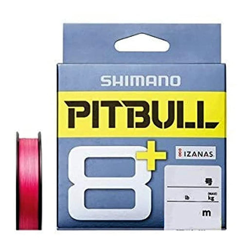 Shimano Pitbull 8+ PE Line 200M 0.5 Pink High-Strength Braided Line-Kiichin - The #1 Place for Japanese Goods in Your Hand!