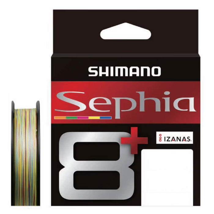 Shimano Sephia 8+ Pe Line Multi-Color 200M 0.8 for Jigging-Kiichin - The #1 Place for Japanese Goods in Your Hand!