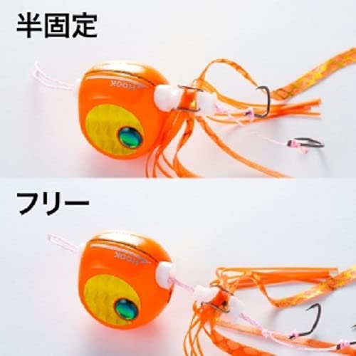 Shimano Tairaba Engetsu Rakuchen Bakubaku R 100G Orange Gold Sea Bream Jig-Kiichin - The #1 Place for Japanese Goods in Your Hand!