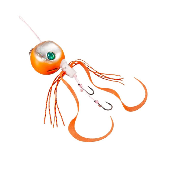 Shimano Tairabassett Engetsu 120G Orange Silver Sea Bream Saltwater Jig-Kiichin - The #1 Place for Japanese Goods in Your Hand!