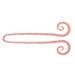 Shimano Worm Tairaba Engetsu Bakubaku Tie 5pcs Twin Curly Glitter Orange-Kiichin - The #1 Place for Japanese Goods in Your Hand!