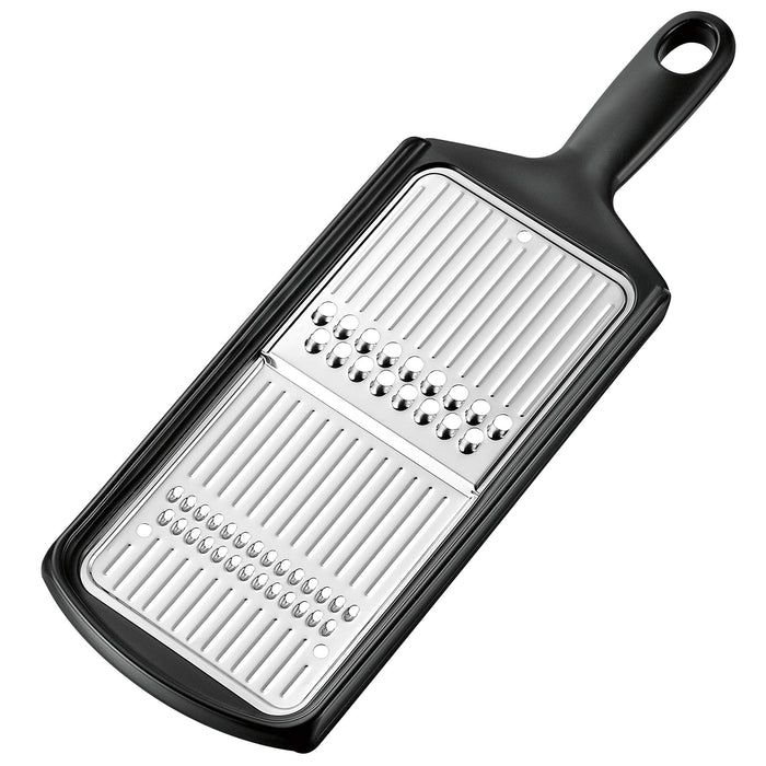 Shimomura Kogyo KIB-612 Japan Kitchen Bar Julienne Dishwasher Safe Black 290x90x30mm-Kiichin - The #1 Place for Japanese Goods in Your Hand!