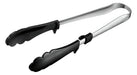 Shimomura Kogyo KIB-202 Kitchen Bar Nylon Tongs Japan Made Dishwasher Safe Niigata Tsubame-Sanjo Black 240x37x35mm-Kiichin - The #1 Place for Japanese Goods in Your Hand!