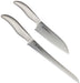Shimomura Kogyo OVD-40 Santoku & Bread Knife Set (145/225mm Molybdenum Vanadium Steel Japan Made Dishwasher Safe)-Kiichin - The #1 Place for Japanese Goods in Your Hand!