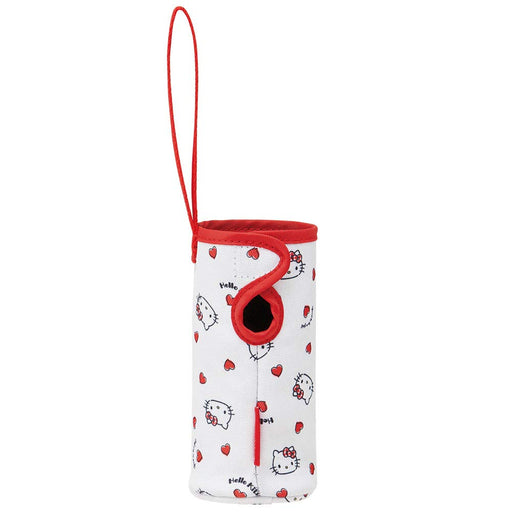 Skater Kitty Red Heart Water Bottle Cover 360ml - Sanrio Mug Bottle Case WSSC4-Kiichin - The #1 Place for Japanese Goods in Your Hand!