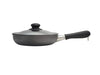 Sori Yanagi Japan Iron Frying Pan 22Cm with Lid - IH Compatible, Double Fiber Line, Nitriding-Kiichin - The #1 Place for Japanese Goods in Your Hand!