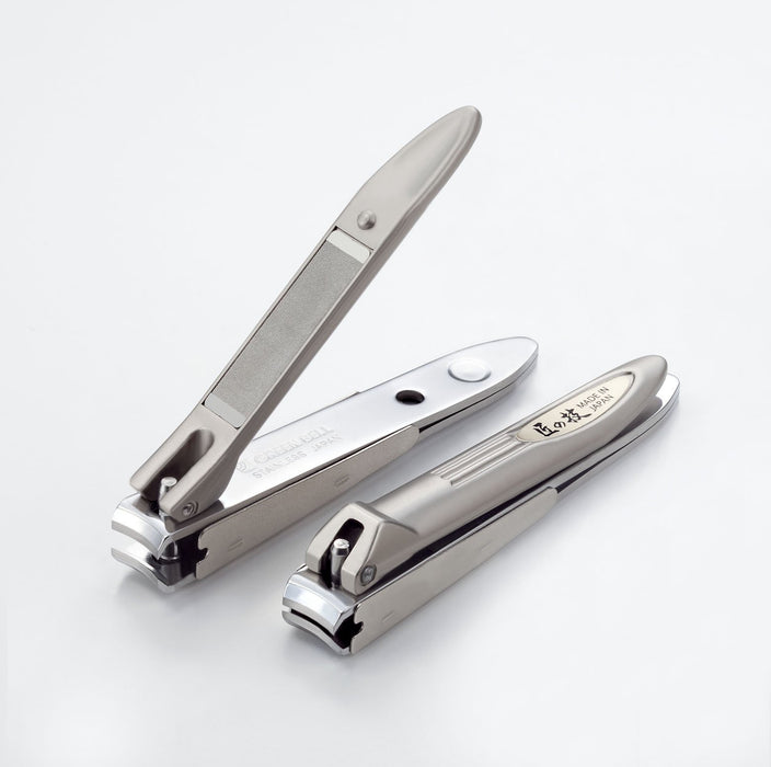 Green Bell Craftsmanship Stainless Steel S Nail Clippers Curved Blade