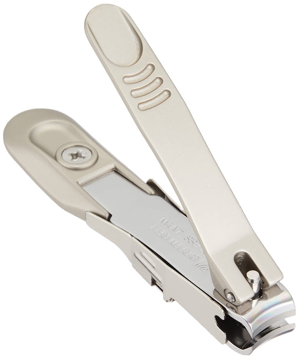 Green Bell Craftsmanship Stainless Steel Small Nail Clippers with Metal Catcher