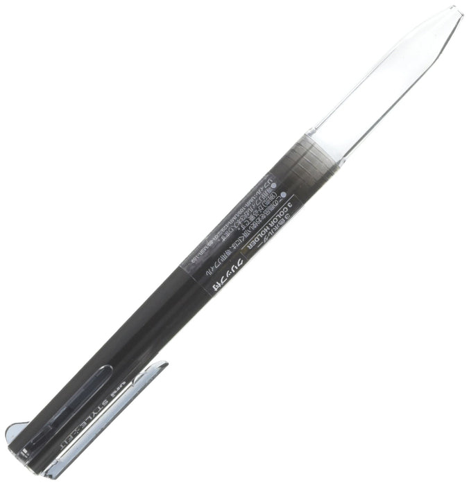 Mitsubishi 3-Color Style-Fit Pencil Holder With Clip Black Ue3H-208-Kiichin - The #1 Place for Japanese Goods in Your Hand!