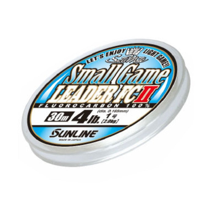 Sunline Leader Saltymate Small Game Fluorocarbon 30M 0.6 2Lb Natural Clear-Kiichin - The #1 Place for Japanese Goods in Your Hand!