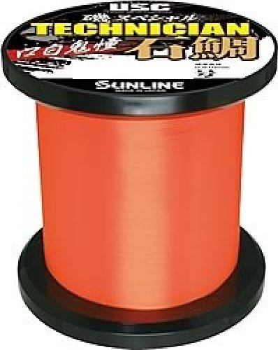 Sunline Nylon Line Iso Special Technician Ishidai Orange 300M No. 16-Kiichin - The #1 Place for Japanese Goods in Your Hand!
