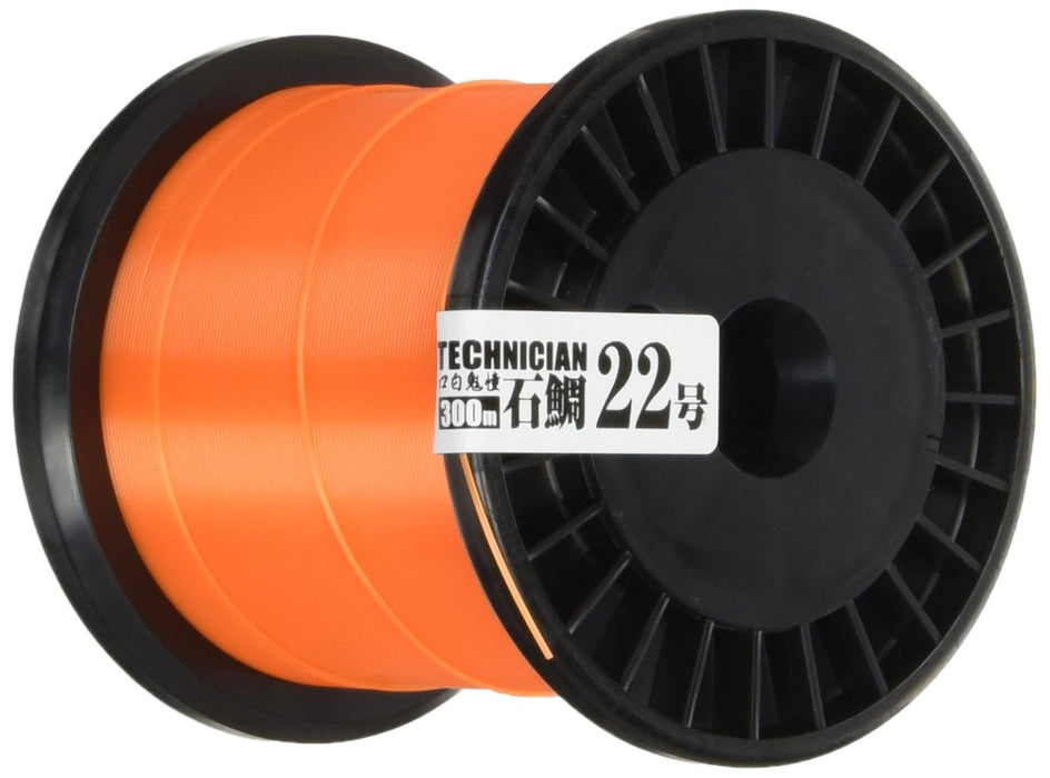 Sunline Nylon Line Iso Special Technician Ishidai 300M No. 22 Honishi Orange-Kiichin - The #1 Place for Japanese Goods in Your Hand!