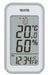Tanita Japan Gray Digital Wall Clock with Thermo-Hygrometer, Calendar, and Alarm-Kiichin - The #1 Place for Japanese Goods in Your Hand!