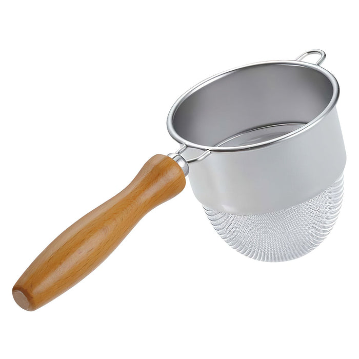 Premium Snow Stainless Steel Tea Strainer - Deep Type for Optimal Brewing-Kiichin - The #1 Place for Japanese Goods in Your Hand!