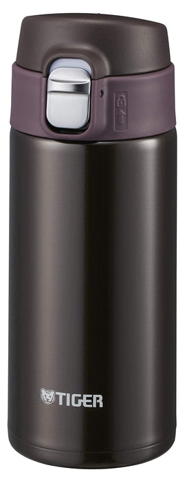 Tiger Thermos Mug Bottle 360Ml - Chocolate Brown (Tiger)-Kiichin - The #1 Place for Japanese Goods in Your Hand!