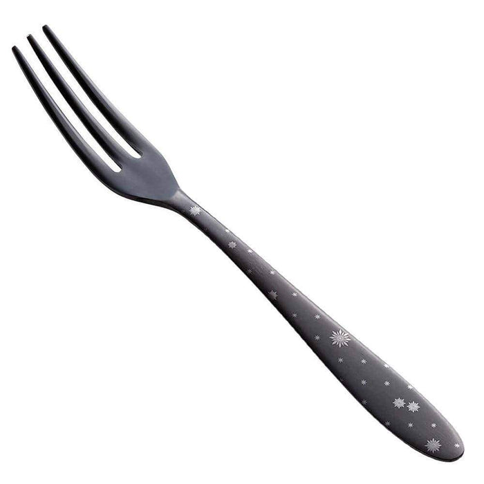Todai Rikyu Japan Black Crystal Cocktail Fork - Elegant Utensil for Exquisite Beverages-Kiichin - The #1 Place for Japanese Goods in Your Hand!