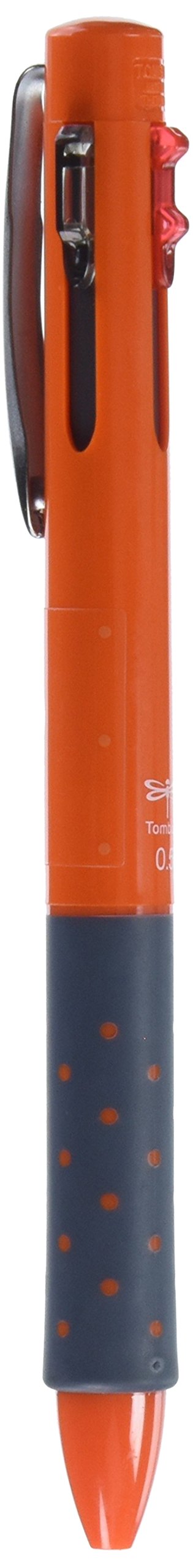 Tombow Reporter Smart 3 3-Color Ballpoint Pen 0.5mm Black Red Blue Orange Body-Kiichin - The #1 Place for Japanese Goods in Your Hand!