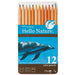Tombow Hello Nature 12-Color Dolphin Series Colored Pencils Set-Kiichin - The #1 Place for Japanese Goods in Your Hand!