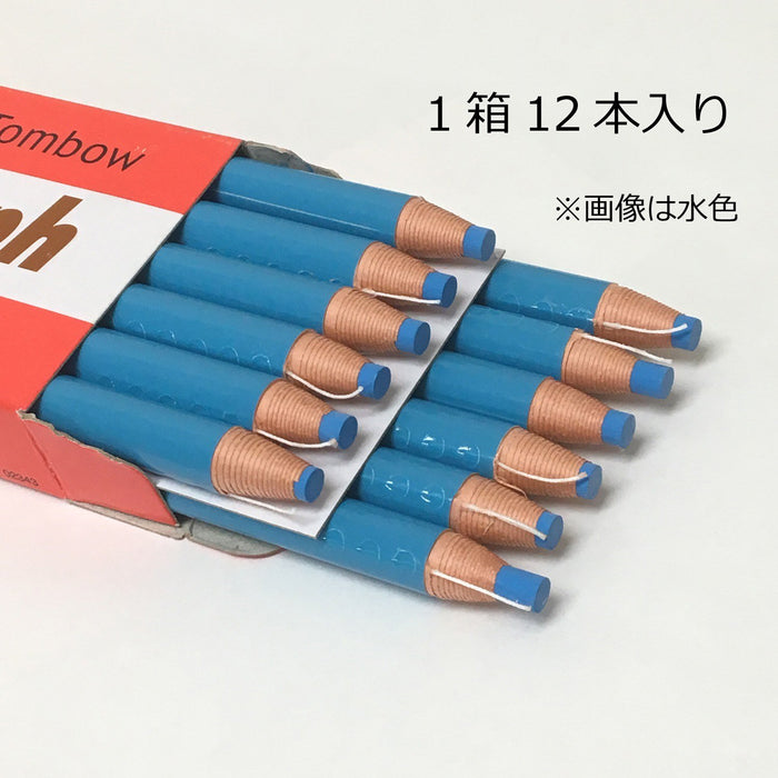 Tombow 2285-25 Red Graph Marking Colored Pencils Paper Roll Pack of 12-Kiichin - The #1 Place for Japanese Goods in Your Hand!