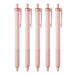 Tombow Monograph Light Ballpoint Pen 0.38mm Black Ink Smoky Pink Shaft 5 Pack-Kiichin - The #1 Place for Japanese Goods in Your Hand!