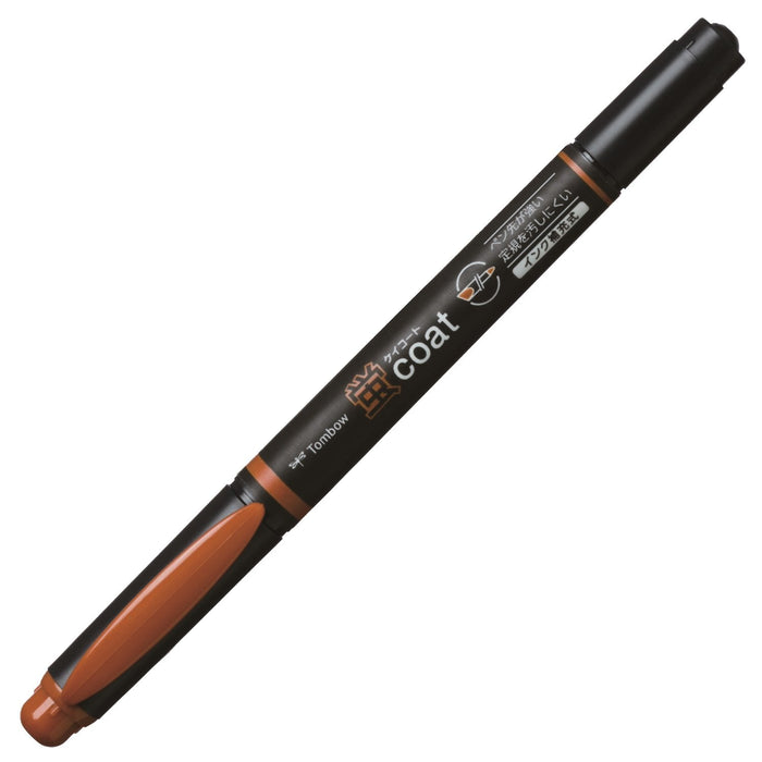 Tombow 10-Piece Brown Pencil Highlighter Fluorescent Coat Wa-Tc31-10P Set-Kiichin - The #1 Place for Japanese Goods in Your Hand!