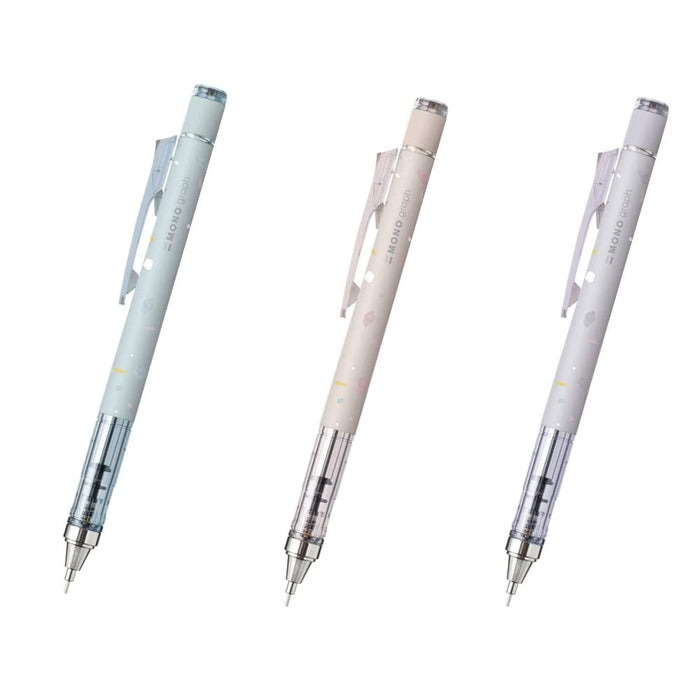 Tombow Mono Monograph Mechanical Pencil 0.3mm Sheer Stone Pattern Set of 3-Kiichin - The #1 Place for Japanese Goods in Your Hand!