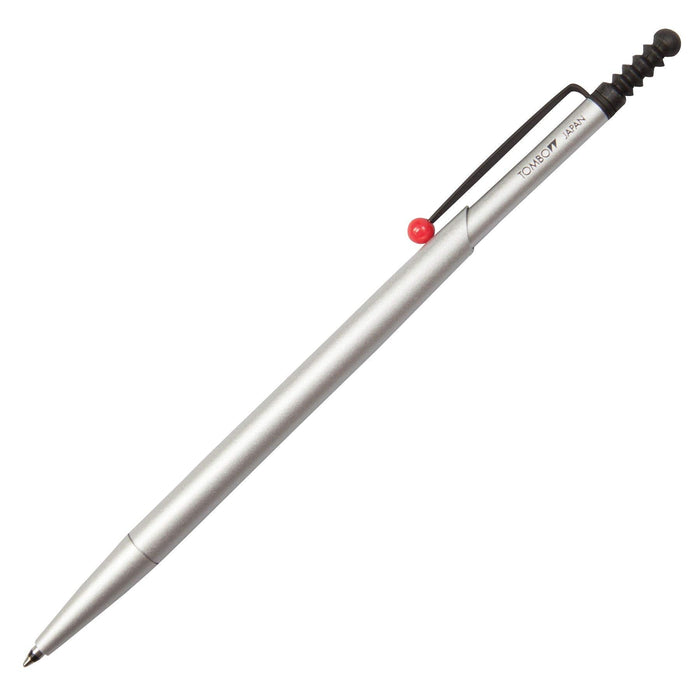 Tombow Zoom 727 Silver Oil Ballpoint Pen 0.7mm Pencil-Kiichin - The #1 Place for Japanese Goods in Your Hand!