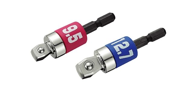 Top Kogyo Alpha Flex Socket Adapter 12.7mm for Drills Swivel 10 Degrees-Kiichin - The #1 Place for Japanese Goods in Your Hand!